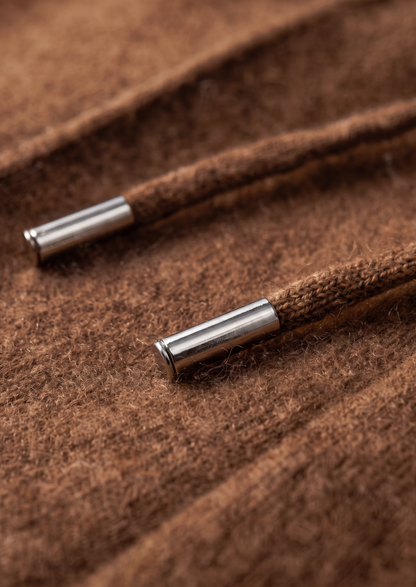 Pure Extra-Fine Merino Wool Caramel Luzzo Set | Castielli