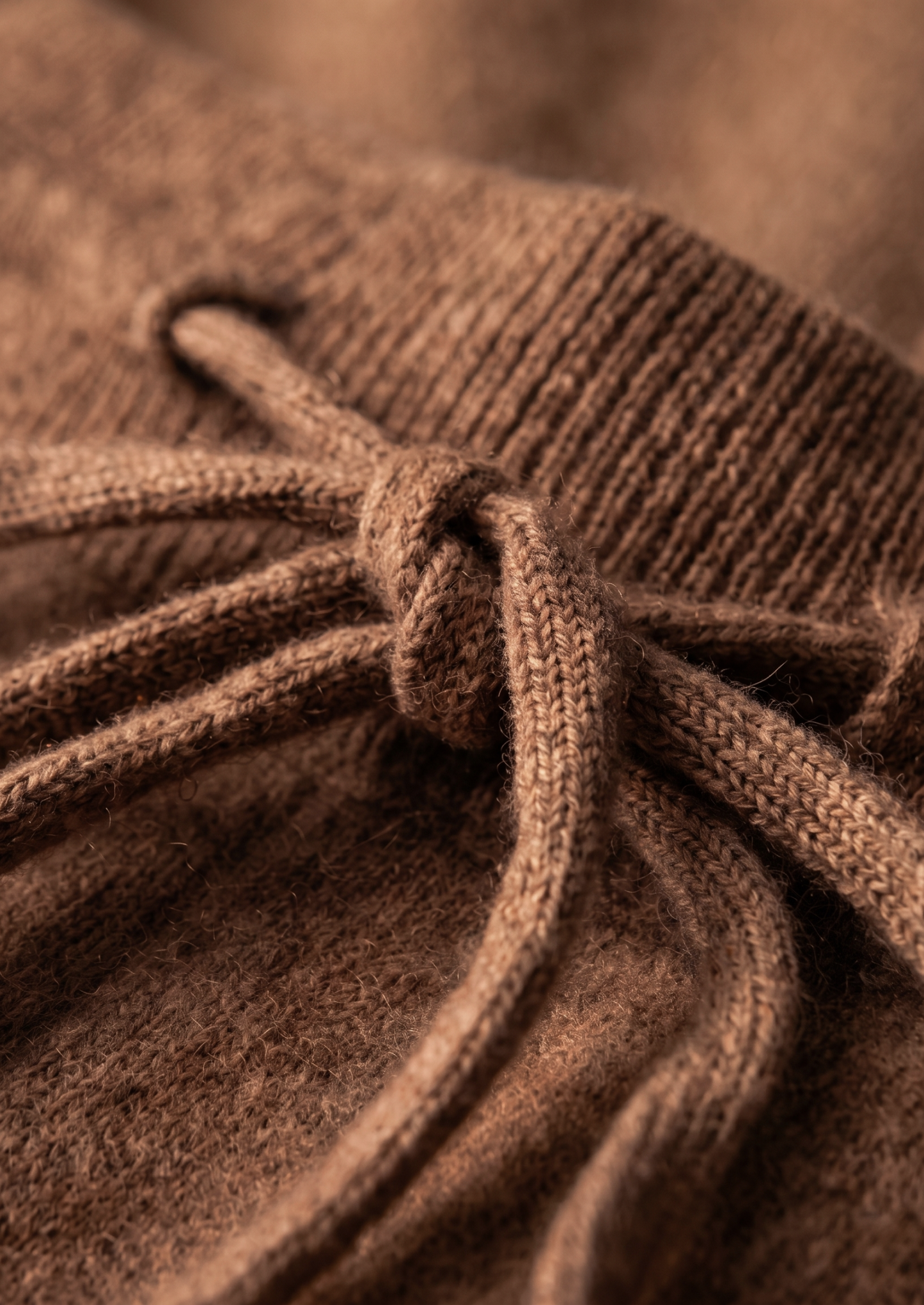 Pure Extra-Fine Merino Wool Caramel Luzzo Set | Castielli