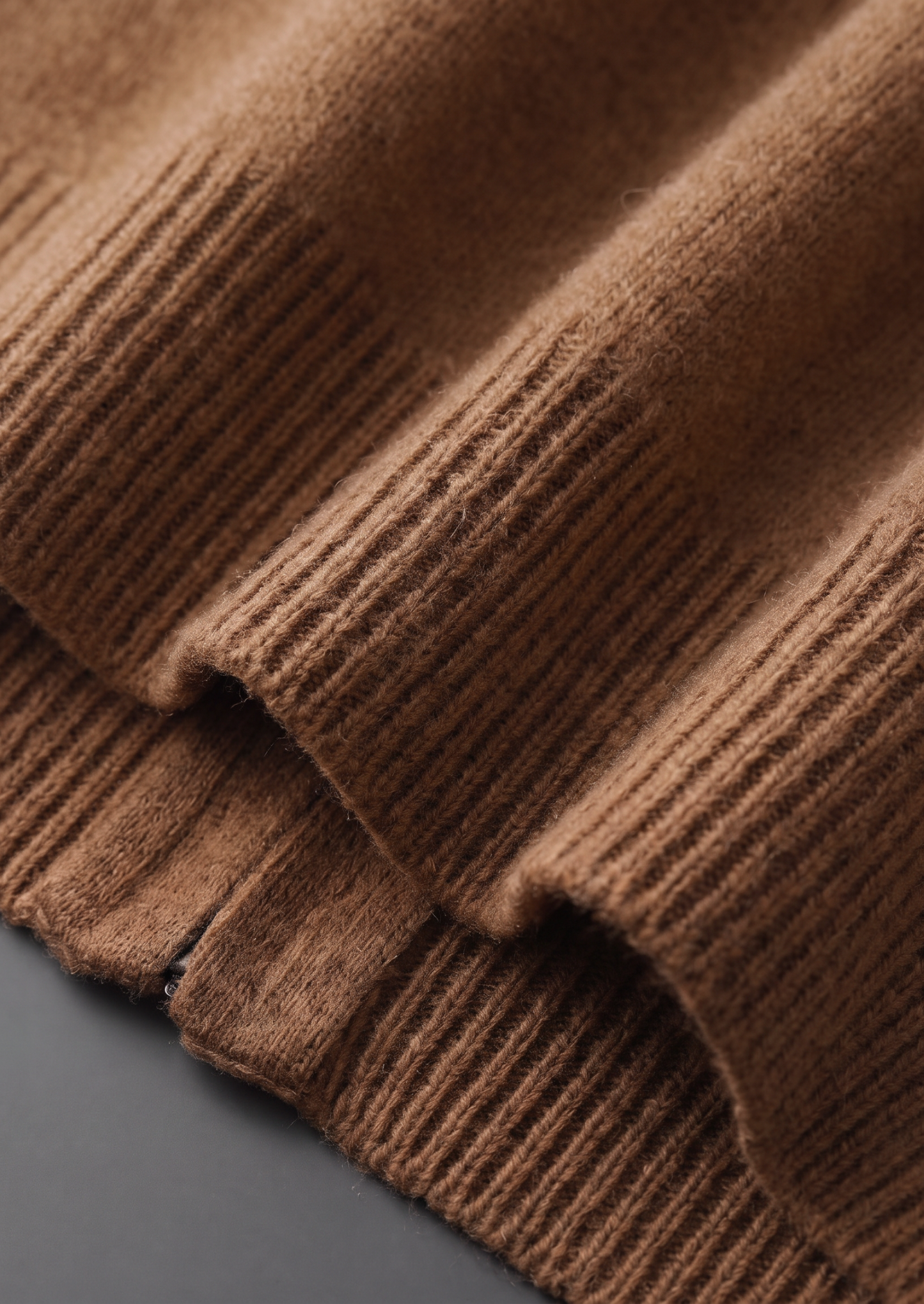 Pure Extra-Fine Merino Wool Caramel Luzzo Set | Castielli