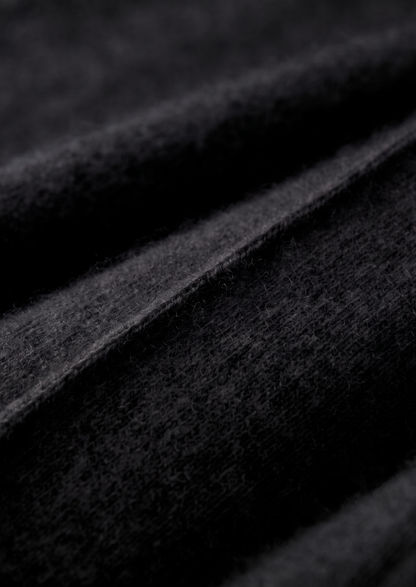 Pure Extra-Fine Merino Wool Black Luzzo Set | Castielli
