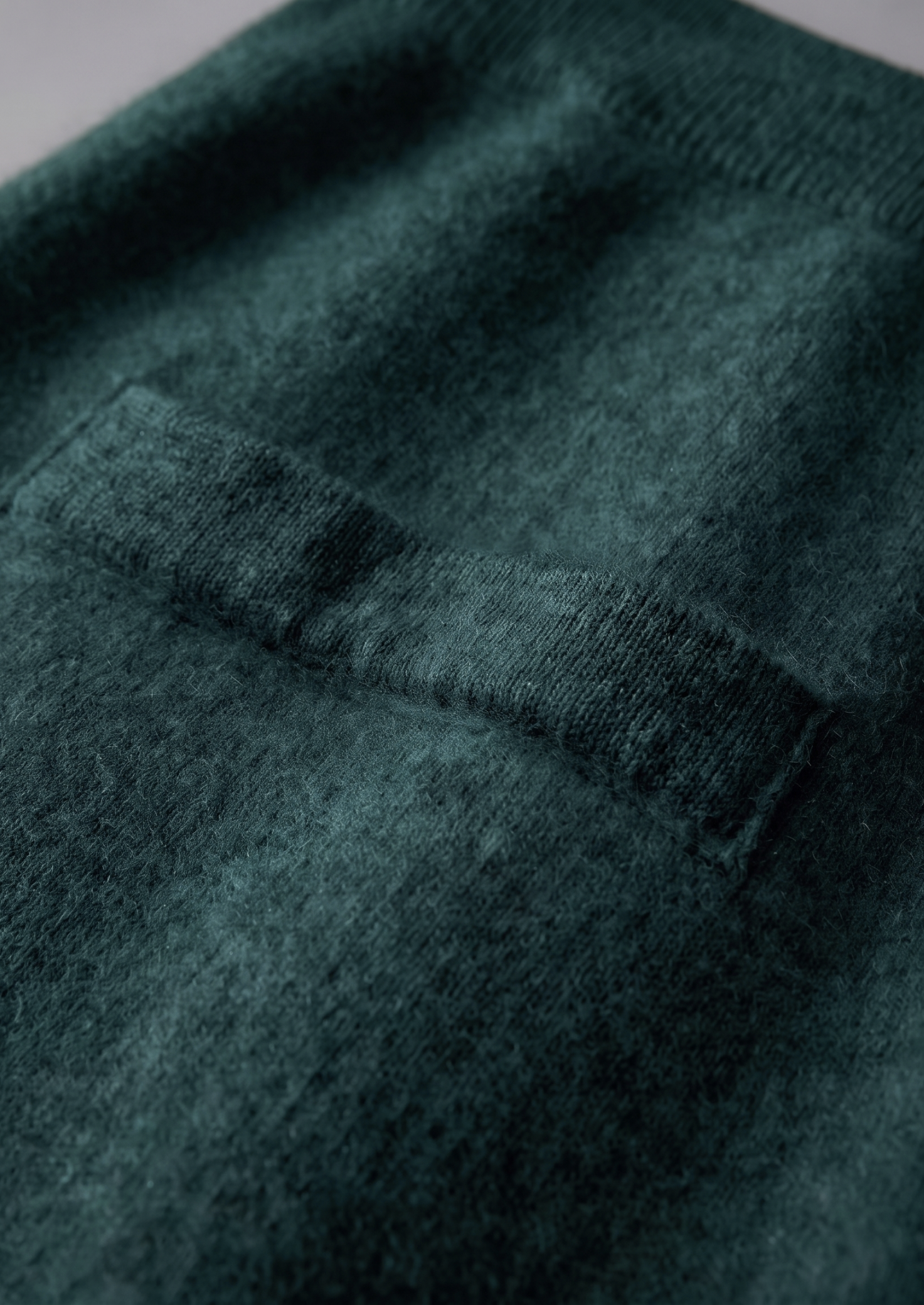 Pure Extra-Fine Merino Wool Sea Green Luzzo Set | Castielli