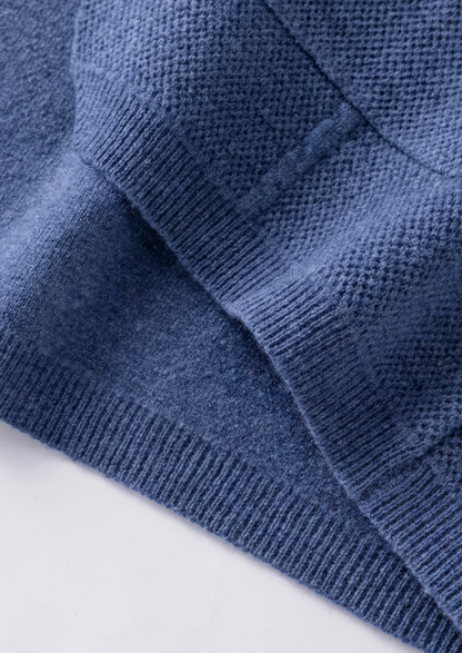Pure Extra-Fine Merino Wool Button Overshirt | Castielli