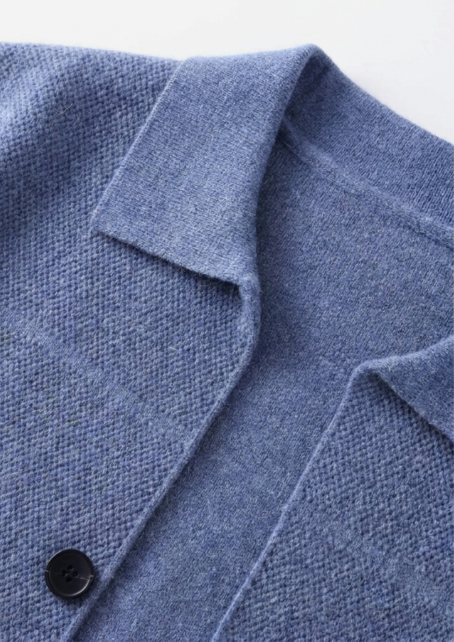 Pure Extra-Fine Merino Wool Button Overshirt | Castielli