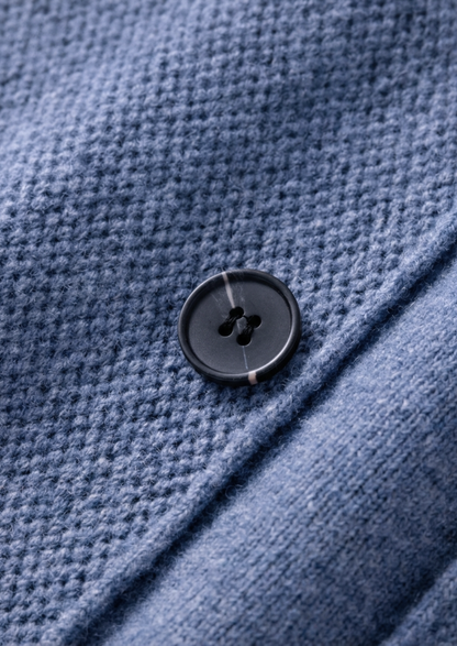 Pure Extra-Fine Merino Wool Button Overshirt | Castielli