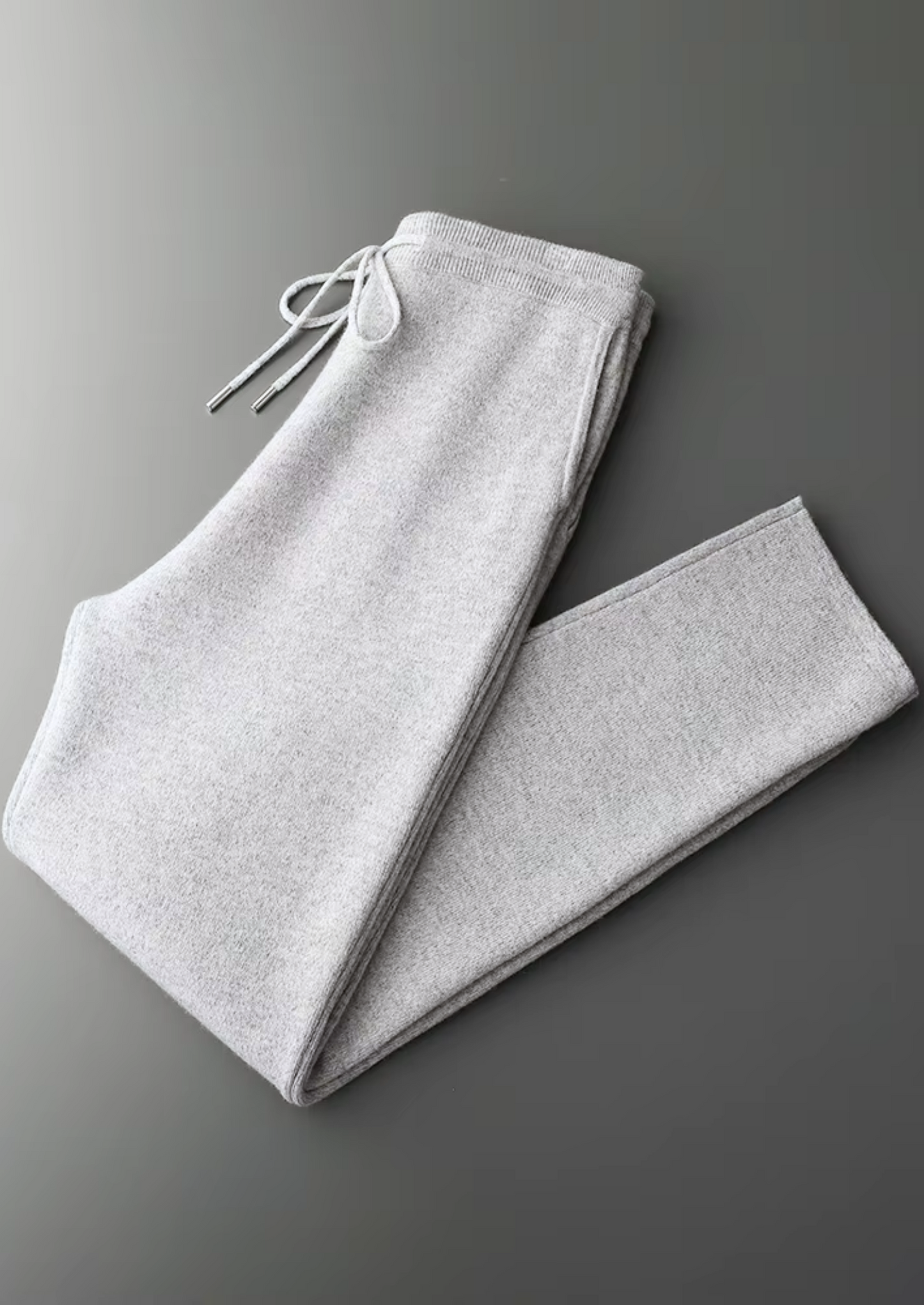 Pure Extra-Fine Merino Wool Light Gray Savro Set | Castielli